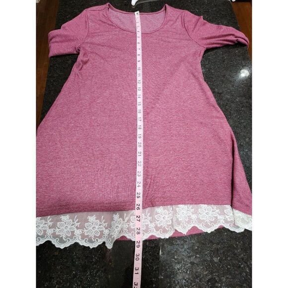 Unbranded Dusty Rose Medium Long Sleeve Shirt - Picture 4 of 8